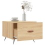 Mesas de centro 2 uds madera ingeniería roble Sonoma 50x50x40cm de vidaXL, Mesas de centro - Ref: Foro24-829339, Precio: 67,2...