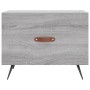 Mesas de centro 2 uds madera ingeniería gris Sonoma 50x50x40 cm de vidaXL, Mesas de centro - Ref: Foro24-829345, Precio: 69,3...