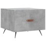 Mesa de centro 2 uds madera ingeniería gris hormigón 50x50x40cm de vidaXL, Mesas de centro - Ref: Foro24-829341, Precio: 67,8...