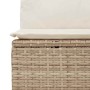 Conjunto de sofá de jardín 11 pcs Beige y blanco en Sofás de exterior | Comprar online en Foru.es