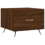 Mesas de centro 2 uds madera ingeniería marrón roble 50x50x40cm de vidaXL, Mesas de centro - Ref: Foro24-829347, Precio: 69,3...