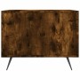 Mesa de centro 2 uds madera ingeniería roble ahumado 50x50x40cm de vidaXL, Mesas de centro - Ref: Foro24-829343, Precio: 67,2...