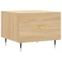 Mesas de centro 2 uds madera ingeniería roble Sonoma 50x50x40cm de vidaXL, Mesas de centro - Ref: Foro24-829355, Precio: 66,0...