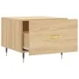 Mesas de centro 2 uds madera ingeniería roble Sonoma 50x50x40cm de vidaXL, Mesas de centro - Ref: Foro24-829355, Precio: 66,0...