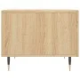 Mesas de centro 2 uds madera ingeniería roble Sonoma 50x50x40cm de vidaXL, Mesas de centro - Ref: Foro24-829355, Precio: 66,0...