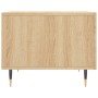 Mesas de centro 2 uds madera ingeniería roble Sonoma 50x50x40cm de vidaXL, Mesas de centro - Ref: Foro24-829355, Precio: 66,5...
