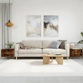 Coffee table 2 pcs engineered wood smoked oak 50x50x40cm by vidaXL, Coffee table - Ref: Foro24-829375, Price: 65,29 €, Discou...