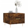 Mesa de centro 2 uds madera ingeniería roble ahumado 50x50x40cm de vidaXL, Mesas de centro - Ref: Foro24-829375, Precio: 65,8...