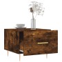 Mesa de centro 2 uds madera ingeniería roble ahumado 50x50x40cm de vidaXL, Mesas de centro - Ref: Foro24-829375, Precio: 65,8...