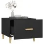 Coffee tables 2 pcs black engineered wood 50x50x40 cm by vidaXL, Coffee table - Ref: Foro24-812711, Price: 61,86 €, Discount: %