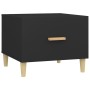 Mesas de centro 2 uds madera de ingeniería negro 50x50x40 cm de vidaXL, Mesas de centro - Ref: Foro24-812711, Precio: 62,38 €...