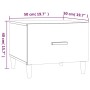 Mesas de centro 2 uds madera de ingeniería negro 50x50x40 cm de vidaXL, Mesas de centro - Ref: Foro24-812711, Precio: 62,38 €...