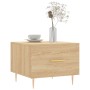 Mesas de centro 2 uds madera ingeniería roble Sonoma 50x50x40cm de vidaXL, Mesas de centro - Ref: Foro24-829371, Precio: 65,8...