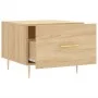 Mesas de centro 2 uds madera ingeniería roble Sonoma 50x50x40cm de vidaXL, Mesas de centro - Ref: Foro24-829371, Precio: 65,2...