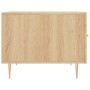 Mesas de centro 2 uds madera ingeniería roble Sonoma 50x50x40cm de vidaXL, Mesas de centro - Ref: Foro24-829371, Precio: 65,8...