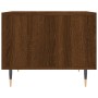 Mesas de centro 2 uds madera ingeniería marrón roble 50x50x40cm de vidaXL, Mesas de centro - Ref: Foro24-829363, Precio: 68,4...