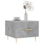 Mesa de centro 2 uds madera ingeniería gris hormigón 50x50x40cm de vidaXL, Mesas de centro - Ref: Foro24-829373, Precio: 65,8...