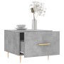 Mesa de centro 2 uds madera ingeniería gris hormigón 50x50x40cm de vidaXL, Mesas de centro - Ref: Foro24-829373, Precio: 65,8...