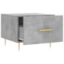 Mesa de centro 2 uds madera ingeniería gris hormigón 50x50x40cm de vidaXL, Mesas de centro - Ref: Foro24-829373, Precio: 65,8...