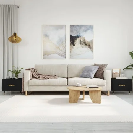 Couchtische, 2 Stück, schwarzes Holzwerkstoff, 50 x 50 x 40 cm von vidaXL, Couchtisch - Ref: Foro24-829351, Preis: 66,68 €, R...