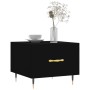 Mesas de centro 2 uds madera de ingeniería negro 50x50x40 cm de vidaXL, Mesas de centro - Ref: Foro24-829351, Precio: 67,24 €...