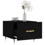 Couchtische, 2 Stück, schwarzes Holzwerkstoff, 50 x 50 x 40 cm von vidaXL, Couchtisch - Ref: Foro24-829351, Preis: 66,68 €, R...