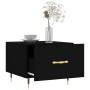 Mesas de centro 2 uds madera de ingeniería negro 50x50x40 cm de vidaXL, Mesas de centro - Ref: Foro24-829351, Precio: 67,24 €...