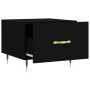 Mesas de centro 2 uds madera de ingeniería negro 50x50x40 cm de vidaXL, Mesas de centro - Ref: Foro24-829351, Precio: 67,24 €...