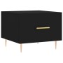 Mesas de centro 2 uds madera de ingeniería negro 50x50x40 cm de vidaXL, Mesas de centro - Ref: Foro24-829367, Precio: 66,55 €...