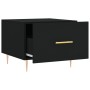 Mesas de centro 2 uds madera de ingeniería negro 50x50x40 cm de vidaXL, Mesas de centro - Ref: Foro24-829367, Precio: 66,55 €...