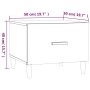 Mesas de centro 2 uds madera ingeniería roble Sonoma 50x50x40cm de vidaXL, Mesas de centro - Ref: Foro24-812715, Precio: 71,2...