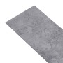 Lamas para suelo no autoadhesivos PVC gris cemento 5,26 m² 2 mm en Materiales de construcción | Comprar online en Foru.es