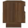 Mueble de TV con luces LED marrón roble 100x35x40 cm de vidaXL, Muebles TV - Ref: Foro24-815722, Precio: 62,23 €, Descuento: %