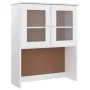 Aparador alto ALTA madera maciza de pino blanco 77x35x165 cm de vidaXL, Aparadores - Ref: Foro24-3187772, Precio: 231,76 €, D...