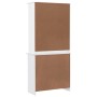 Aparador alto ALTA madera maciza de pino blanco 77x35x165 cm de vidaXL, Aparadores - Ref: Foro24-3187774, Precio: 242,83 €, D...