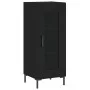 Aparador de madera contrachapada negro 34,5x34x180 cm de vidaXL, Aparadores - Ref: Foro24-3199426, Precio: 104,69 €, Descuent...