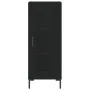 Aparador de madera contrachapada negro 34,5x34x180 cm de vidaXL, Aparadores - Ref: Foro24-3199426, Precio: 104,69 €, Descuent...
