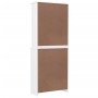 Aparador alto ALTA madera maciza de pino blanco 77x35x188 cm de vidaXL, Aparadores - Ref: Foro24-3187776, Precio: 247,63 €, D...