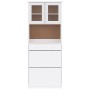 Aparador alto ALTA madera maciza de pino blanco 77x35x188 cm de vidaXL, Aparadores - Ref: Foro24-3187778, Precio: 259,79 €, D...