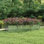 Arriate de acero galvanizado plateado 240x80x45 cm de vidaXL, Maceteros y jardineras - Ref: Foro24-316888, Precio: 57,78 €, D...