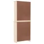 Aparador alto ALTA madera maciza de pino 77x35x188 cm de vidaXL, Aparadores - Ref: Foro24-3187777, Precio: 251,76 €, Descuent...