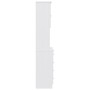 Aparador alto ALTA madera maciza de pino blanco 77x35x165 cm de vidaXL, Aparadores - Ref: Foro24-3187780, Precio: 258,46 €, D...