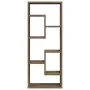 Estantería de pared madera ingeniería marrón roble 36x16x90 cm de vidaXL, Estantes y estanterías - Ref: Foro24-815848, Precio...
