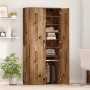 Highboard Madera Vieja 80 x 39 x 178 cm Madera contrachapada en Zapateros y organizadores de calzado | Comprar online en Foru.es