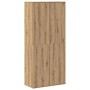 Highboard Roble artisan 80 x 39 x 178 cm Madera contrachapada en Zapateros y organizadores de calzado | Comprar online en Foru.e