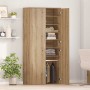 Highboard Roble artisan 80 x 39 x 178 cm Madera contrachapada en Zapateros y organizadores de calzado | Comprar online en Foru.e