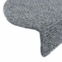 Felpudos autoadhesivos para escaleras, 20 unidades, 65 x 21 x 4 cm, gris claro, semicirculares, grandes en Hogar | Comprar onlin