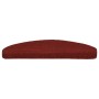 Felpudos autoadhesivos para escaleras, 20 unidades, 65 x 21 x 4 cm, color burdeos, semicirculares, grandes en Hogar | Comprar on