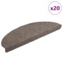 Felpudos autoadhesivos para escaleras, 20 unidades, 65 x 21 x 4 cm, beige, semicirculares, grandes en Hogar | Comprar online en 