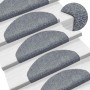 Felpudos autoadhesivos para escaleras, 30 unidades, 65 x 21 x 4 cm, gris claro, semicirculares, grandes en Hogar | Comprar onlin